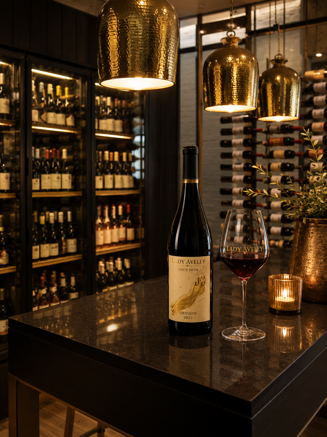 Lady Aveley Pinot Noir available at a Florida wine retailer